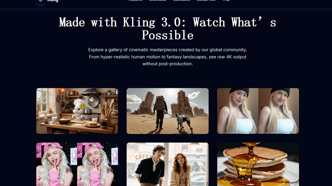 Kling 3.0 AI thumbnail