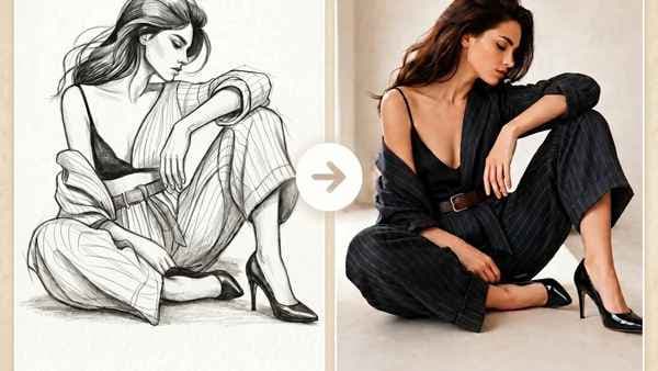 Fast Image AI Sketch to Image